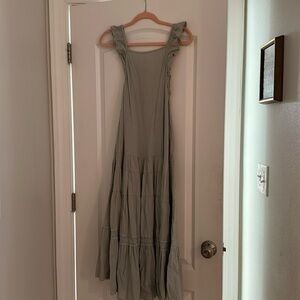 Free People tiered maxi dress